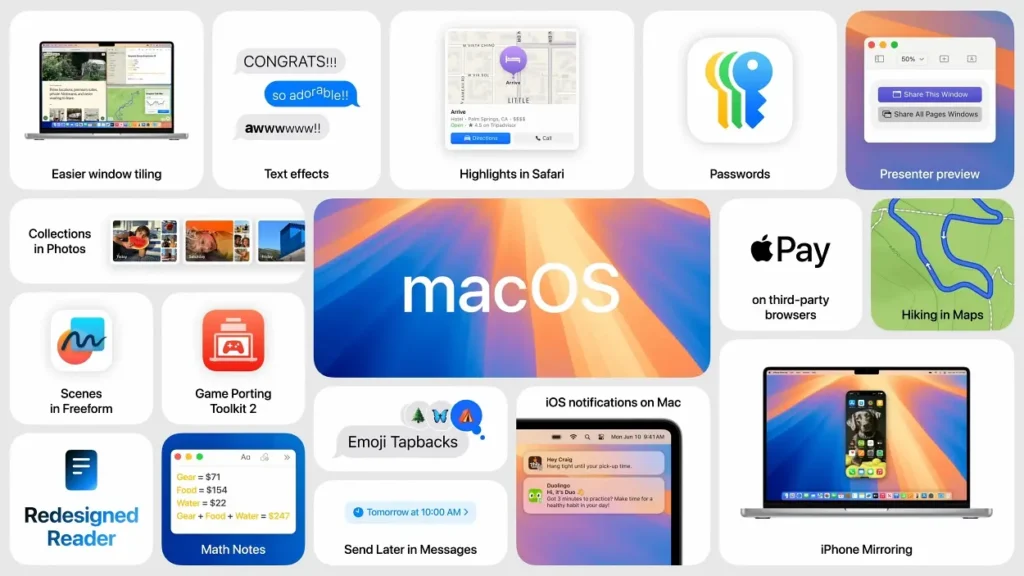 Updated macOS Sequoia